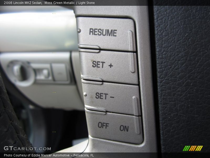 Controls of 2008 MKZ Sedan