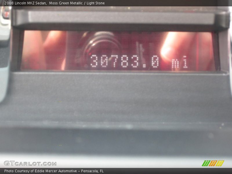 Moss Green Metallic / Light Stone 2008 Lincoln MKZ Sedan