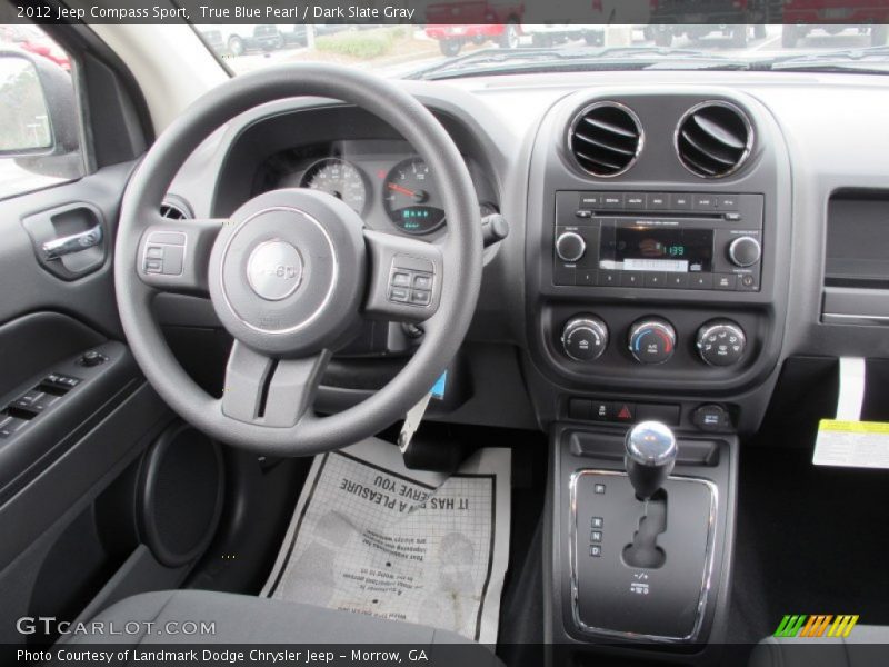 Dashboard of 2012 Compass Sport