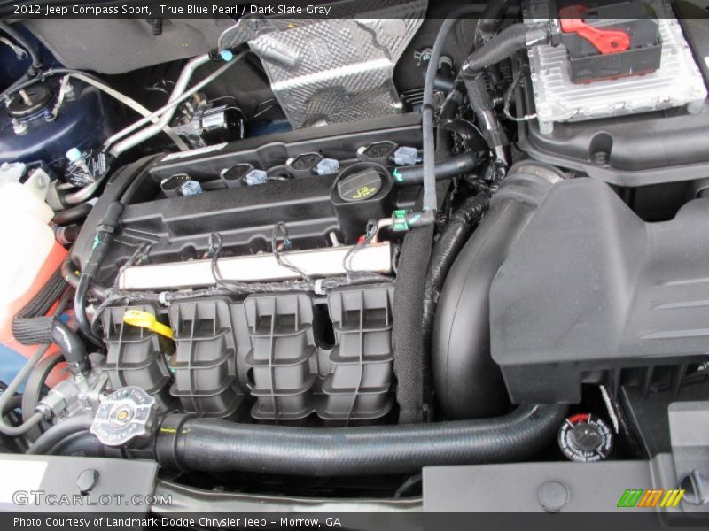  2012 Compass Sport Engine - 2.0 Liter DOHC 16-Valve Dual VVT 4 Cylinder