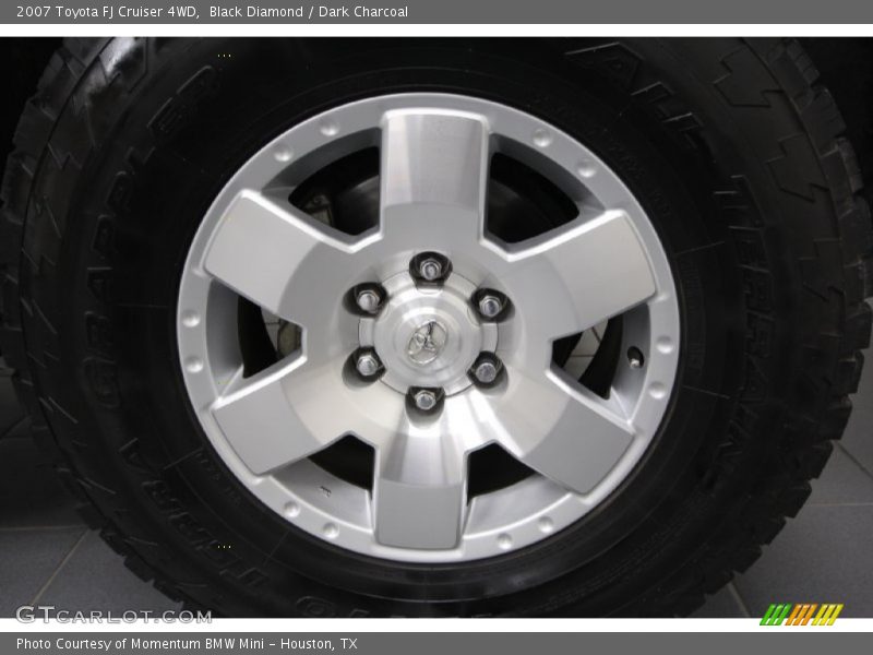 Black Diamond / Dark Charcoal 2007 Toyota FJ Cruiser 4WD