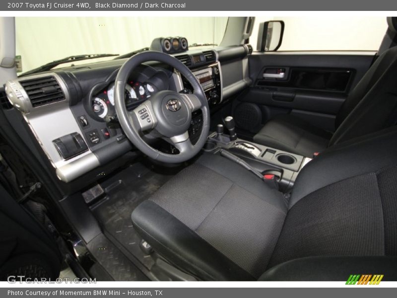 Black Diamond / Dark Charcoal 2007 Toyota FJ Cruiser 4WD