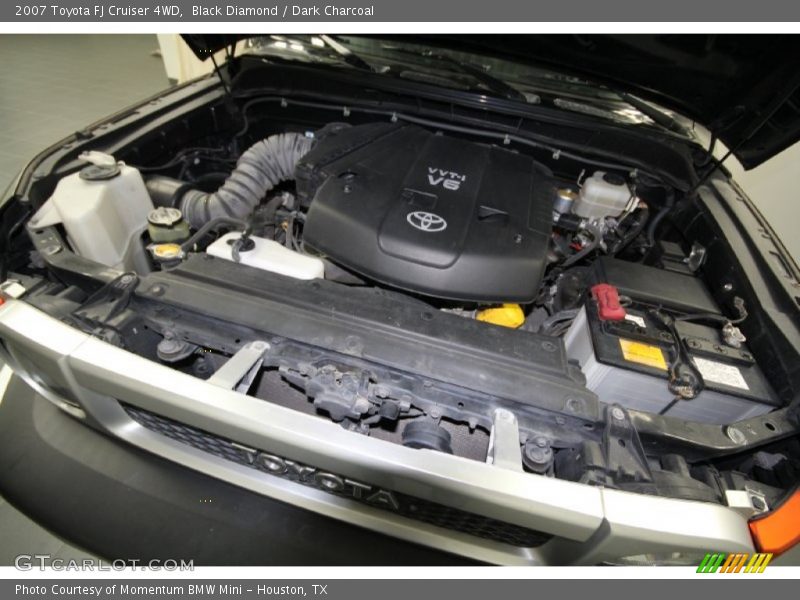 Black Diamond / Dark Charcoal 2007 Toyota FJ Cruiser 4WD