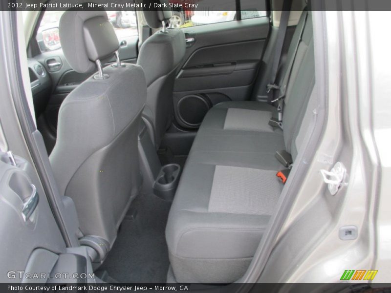 Mineral Gray Metallic / Dark Slate Gray 2012 Jeep Patriot Latitude