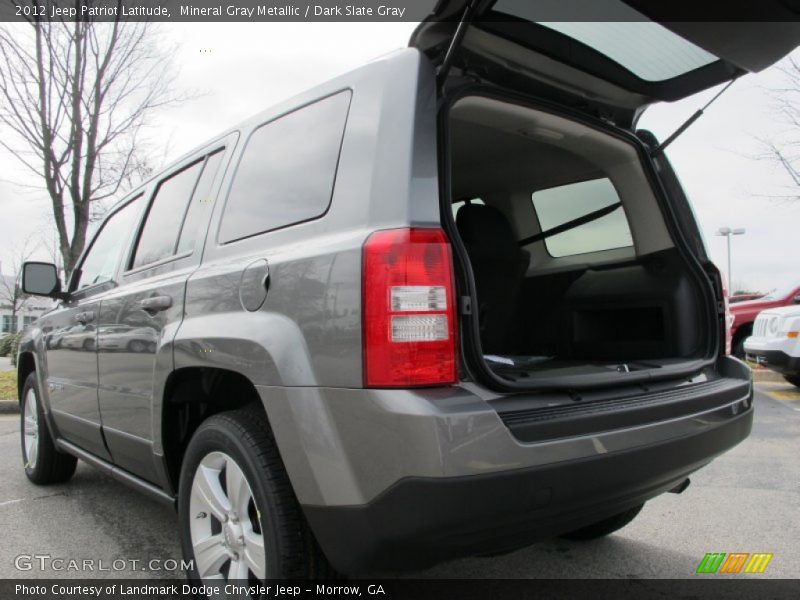 Mineral Gray Metallic / Dark Slate Gray 2012 Jeep Patriot Latitude