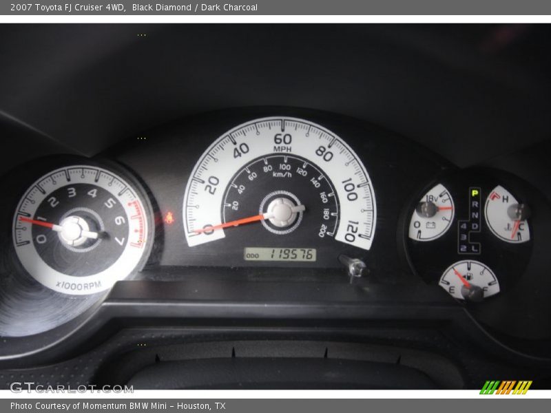 Black Diamond / Dark Charcoal 2007 Toyota FJ Cruiser 4WD