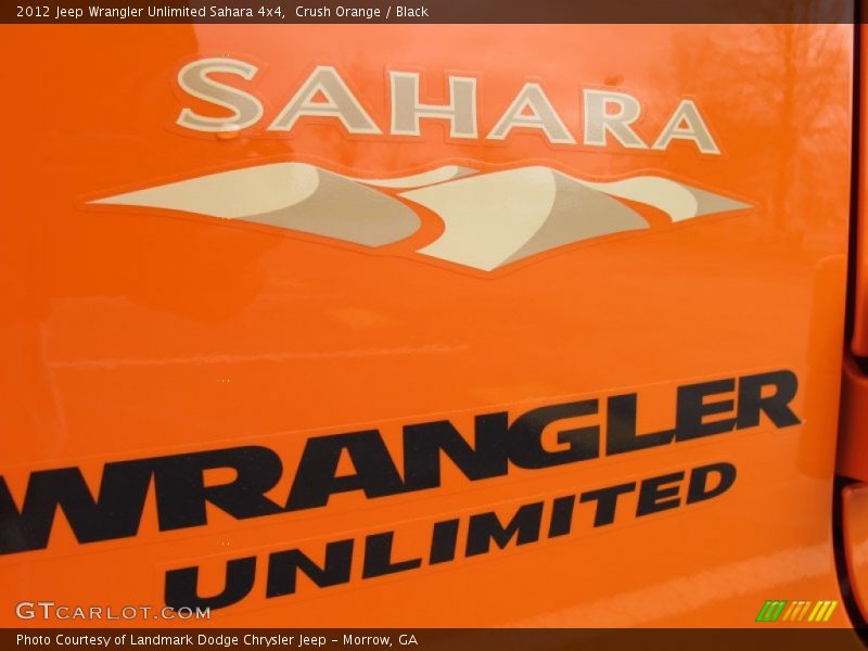  2012 Wrangler Unlimited Sahara 4x4 Logo