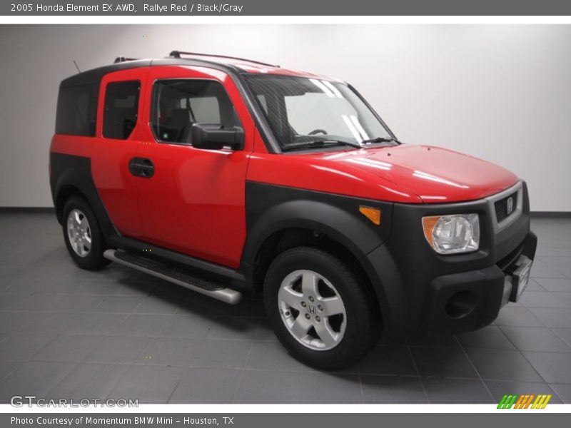 Rallye Red / Black/Gray 2005 Honda Element EX AWD