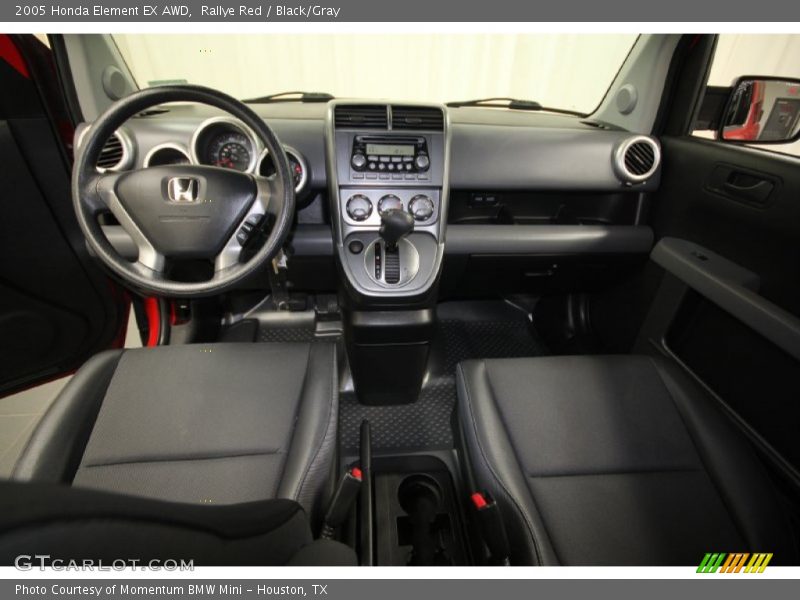 Rallye Red / Black/Gray 2005 Honda Element EX AWD