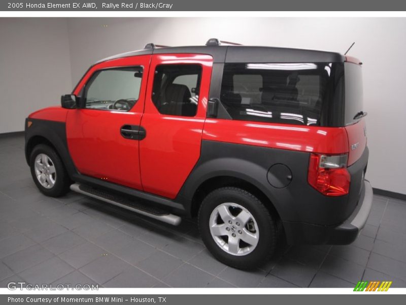 Rallye Red / Black/Gray 2005 Honda Element EX AWD