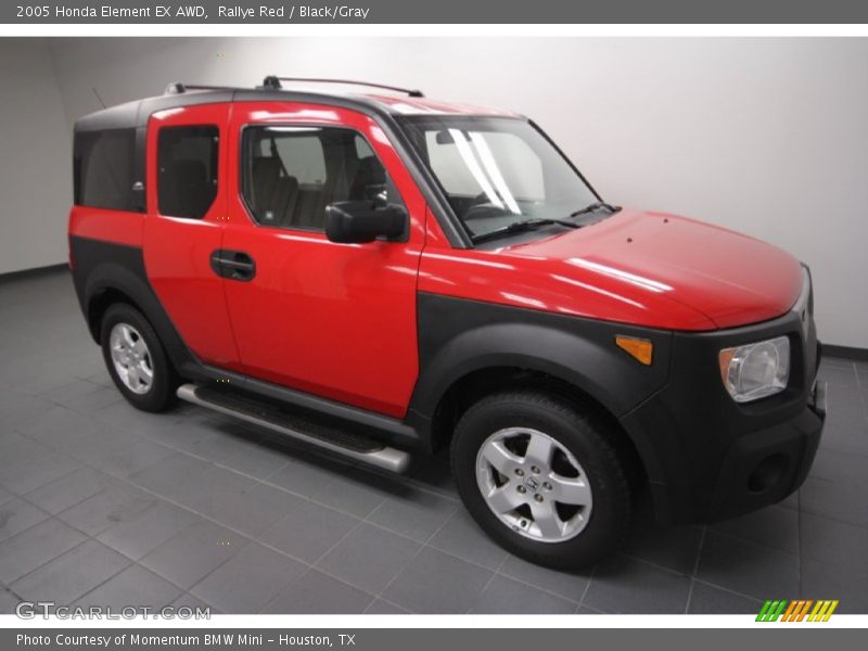 Rallye Red / Black/Gray 2005 Honda Element EX AWD