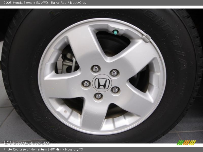 Rallye Red / Black/Gray 2005 Honda Element EX AWD