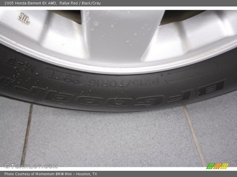 Rallye Red / Black/Gray 2005 Honda Element EX AWD