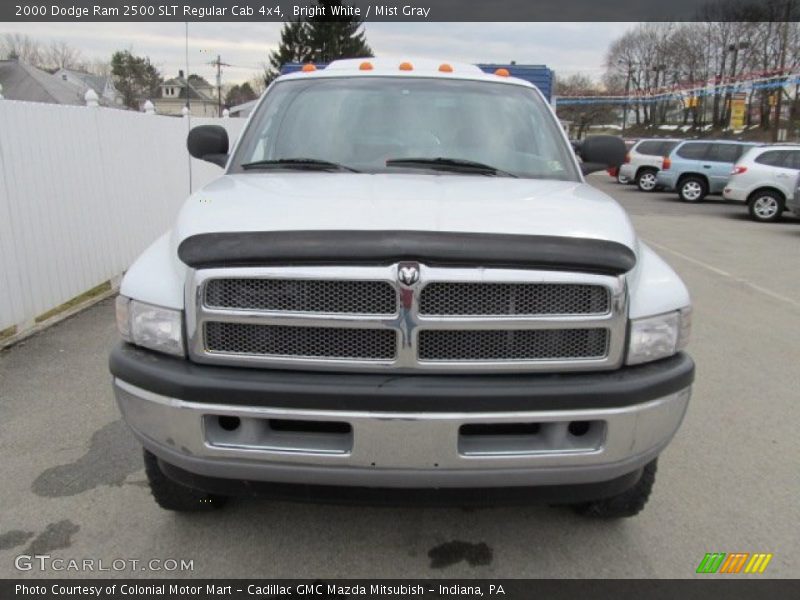 Bright White / Mist Gray 2000 Dodge Ram 2500 SLT Regular Cab 4x4