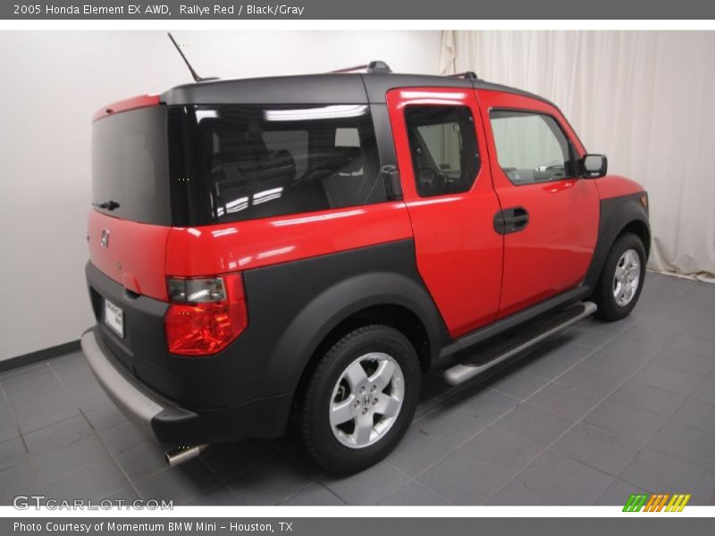 Rallye Red / Black/Gray 2005 Honda Element EX AWD