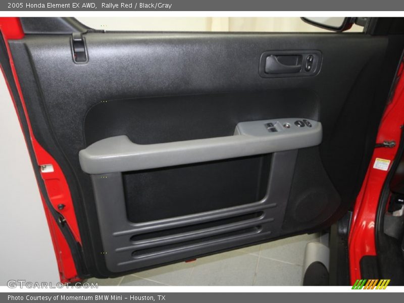 Rallye Red / Black/Gray 2005 Honda Element EX AWD