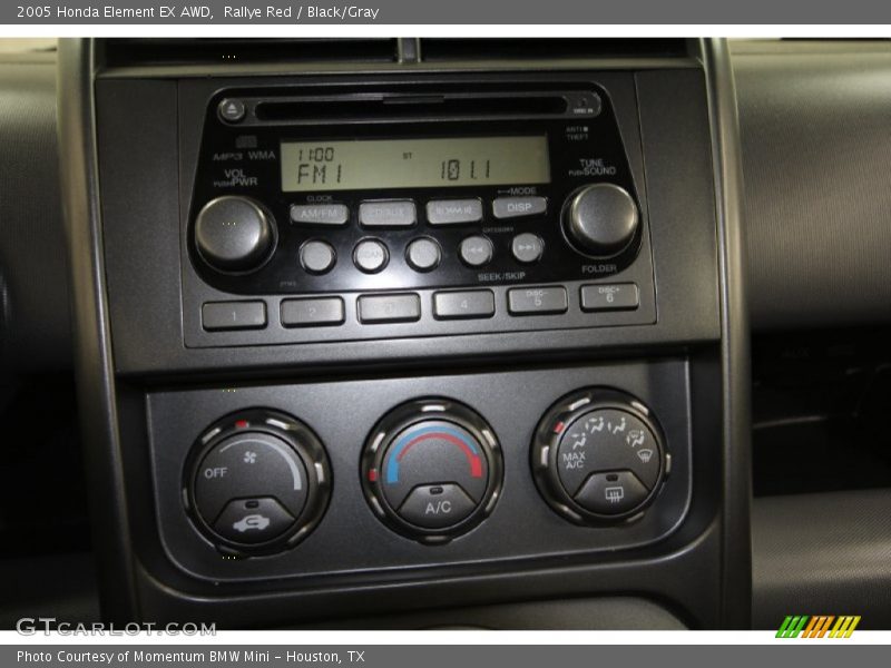 Rallye Red / Black/Gray 2005 Honda Element EX AWD