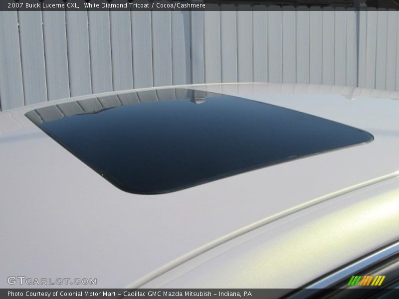 White Diamond Tricoat / Cocoa/Cashmere 2007 Buick Lucerne CXL