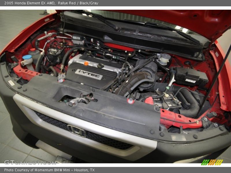 Rallye Red / Black/Gray 2005 Honda Element EX AWD