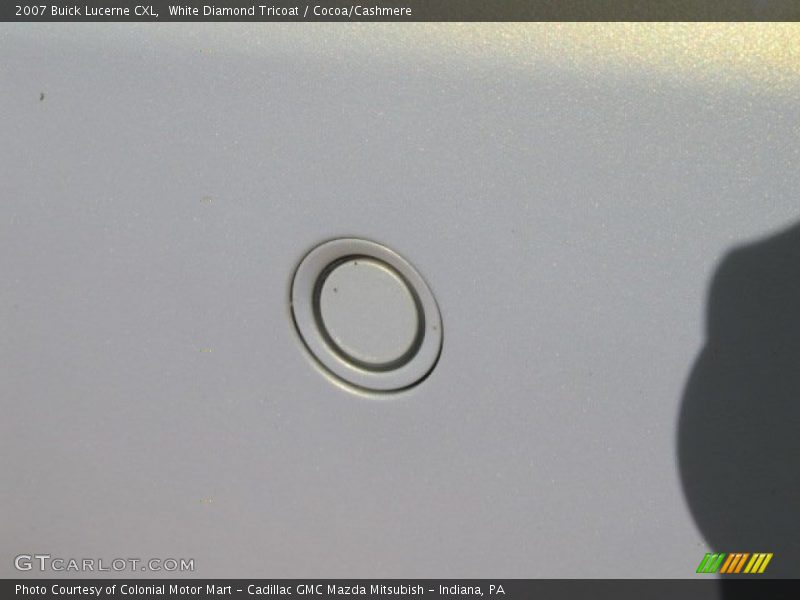 White Diamond Tricoat / Cocoa/Cashmere 2007 Buick Lucerne CXL