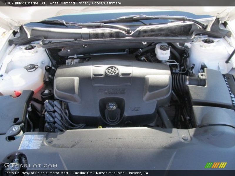 White Diamond Tricoat / Cocoa/Cashmere 2007 Buick Lucerne CXL