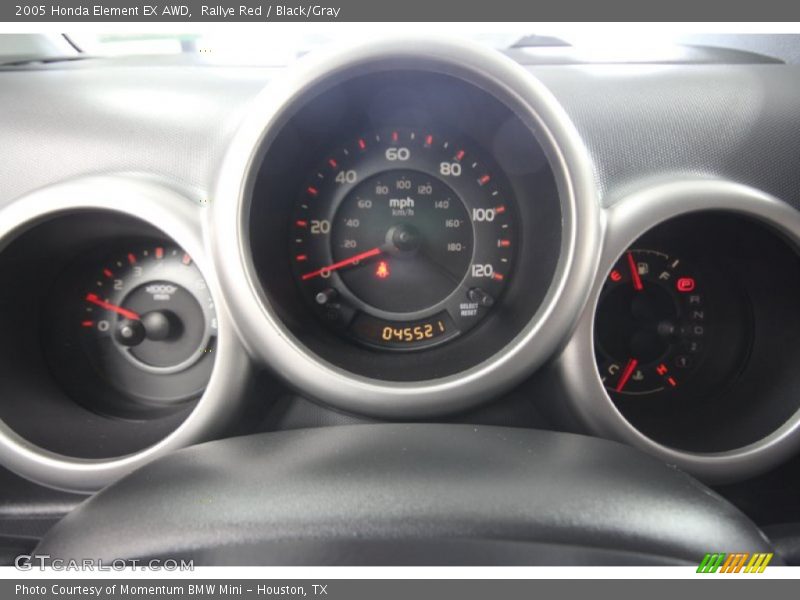 Rallye Red / Black/Gray 2005 Honda Element EX AWD