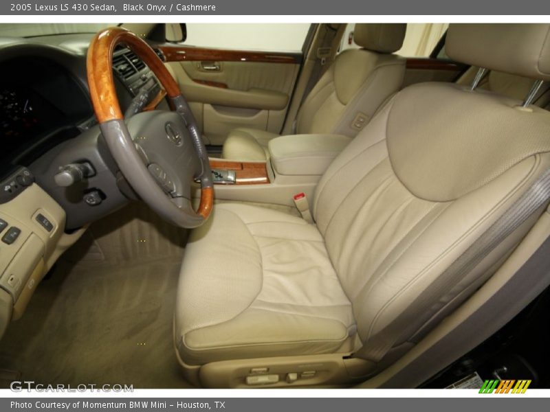 Black Onyx / Cashmere 2005 Lexus LS 430 Sedan