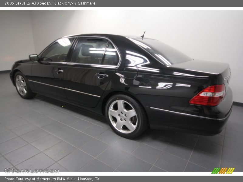 Black Onyx / Cashmere 2005 Lexus LS 430 Sedan