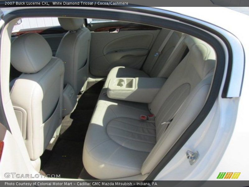 White Diamond Tricoat / Cocoa/Cashmere 2007 Buick Lucerne CXL
