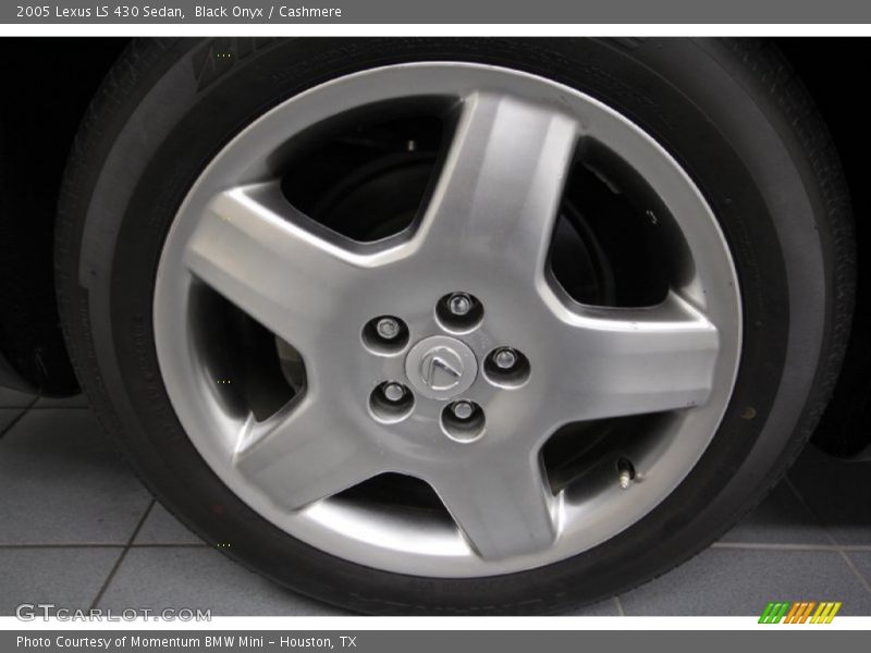 Black Onyx / Cashmere 2005 Lexus LS 430 Sedan