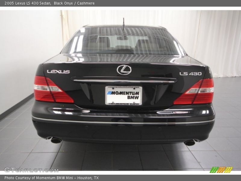 Black Onyx / Cashmere 2005 Lexus LS 430 Sedan