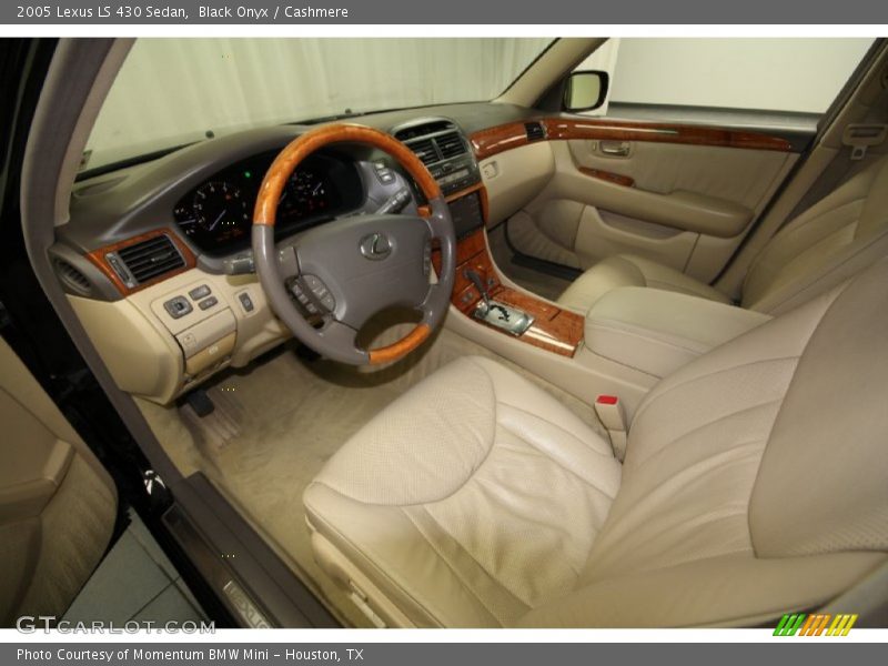 Black Onyx / Cashmere 2005 Lexus LS 430 Sedan