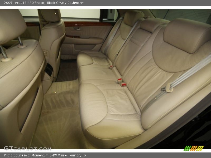 Black Onyx / Cashmere 2005 Lexus LS 430 Sedan