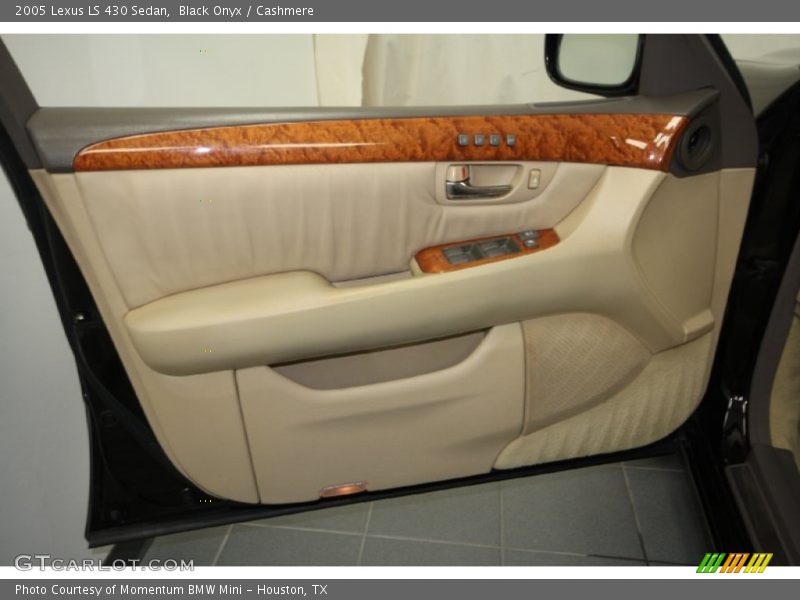 Black Onyx / Cashmere 2005 Lexus LS 430 Sedan