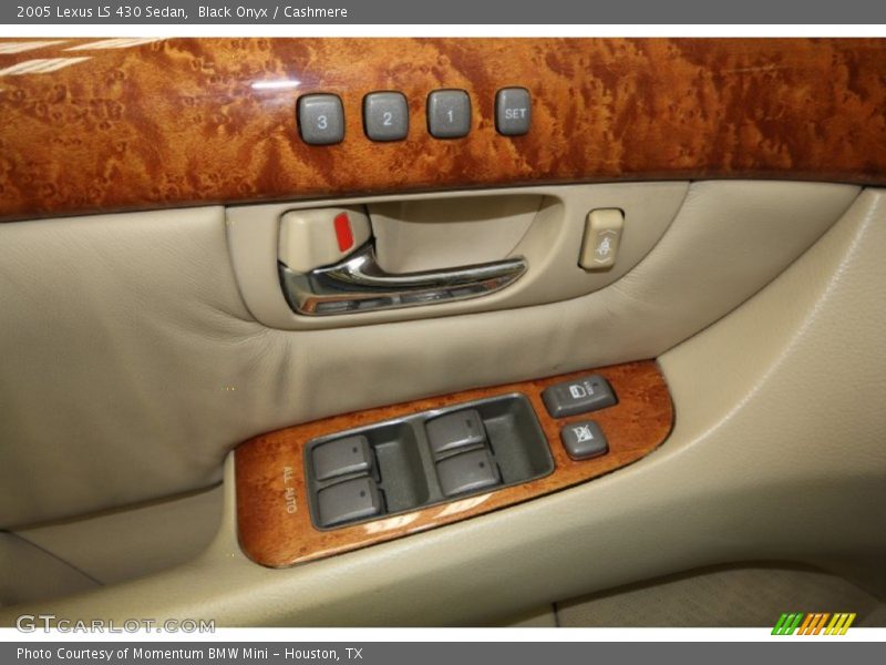 Black Onyx / Cashmere 2005 Lexus LS 430 Sedan