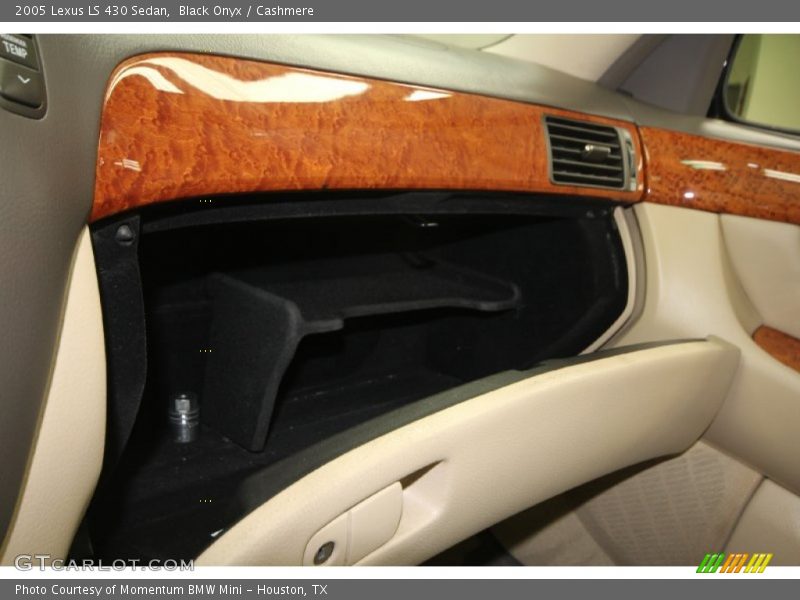 Black Onyx / Cashmere 2005 Lexus LS 430 Sedan