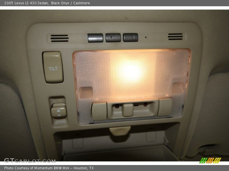 Black Onyx / Cashmere 2005 Lexus LS 430 Sedan