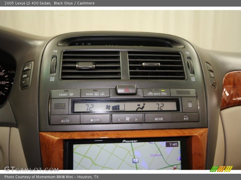 Black Onyx / Cashmere 2005 Lexus LS 430 Sedan