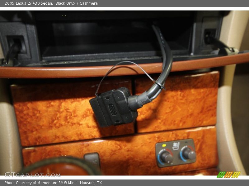 Black Onyx / Cashmere 2005 Lexus LS 430 Sedan