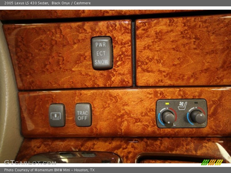 Black Onyx / Cashmere 2005 Lexus LS 430 Sedan