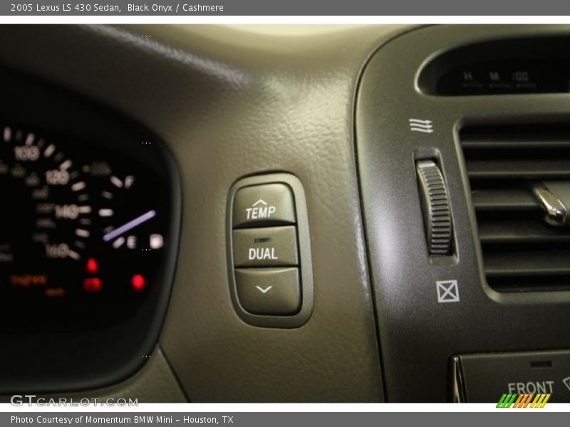 Black Onyx / Cashmere 2005 Lexus LS 430 Sedan