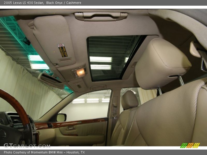 Black Onyx / Cashmere 2005 Lexus LS 430 Sedan