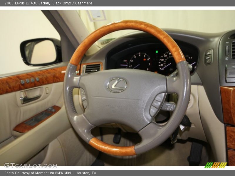 Black Onyx / Cashmere 2005 Lexus LS 430 Sedan
