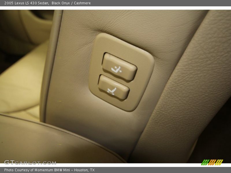Black Onyx / Cashmere 2005 Lexus LS 430 Sedan