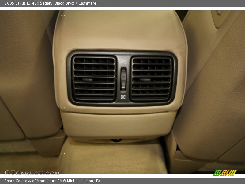 Black Onyx / Cashmere 2005 Lexus LS 430 Sedan