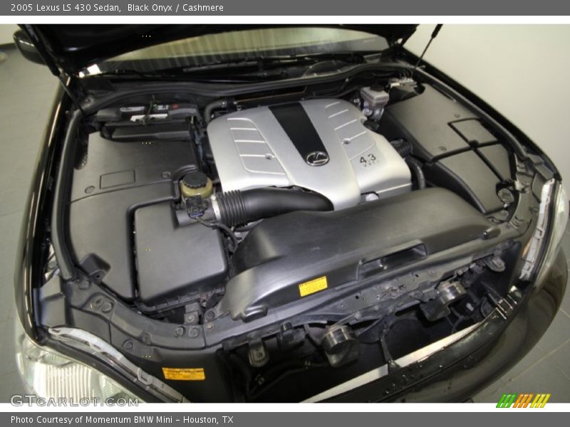 Black Onyx / Cashmere 2005 Lexus LS 430 Sedan