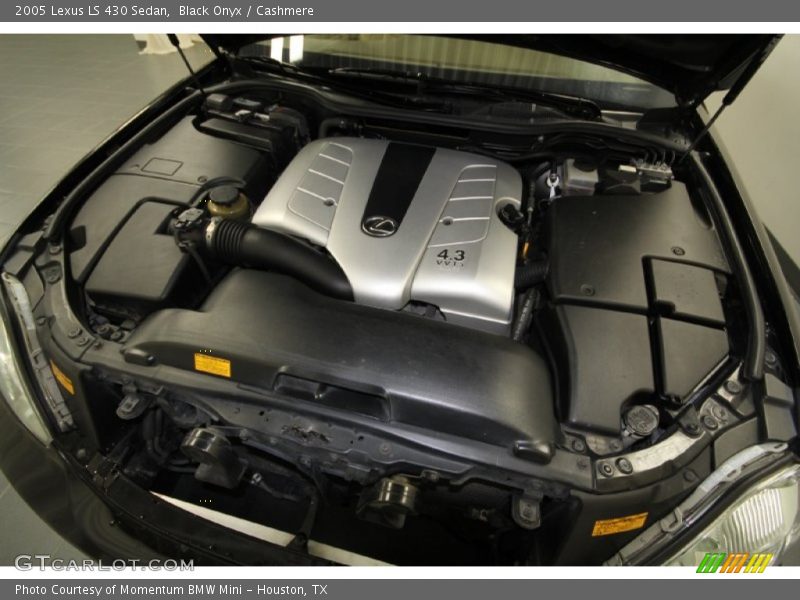 Black Onyx / Cashmere 2005 Lexus LS 430 Sedan