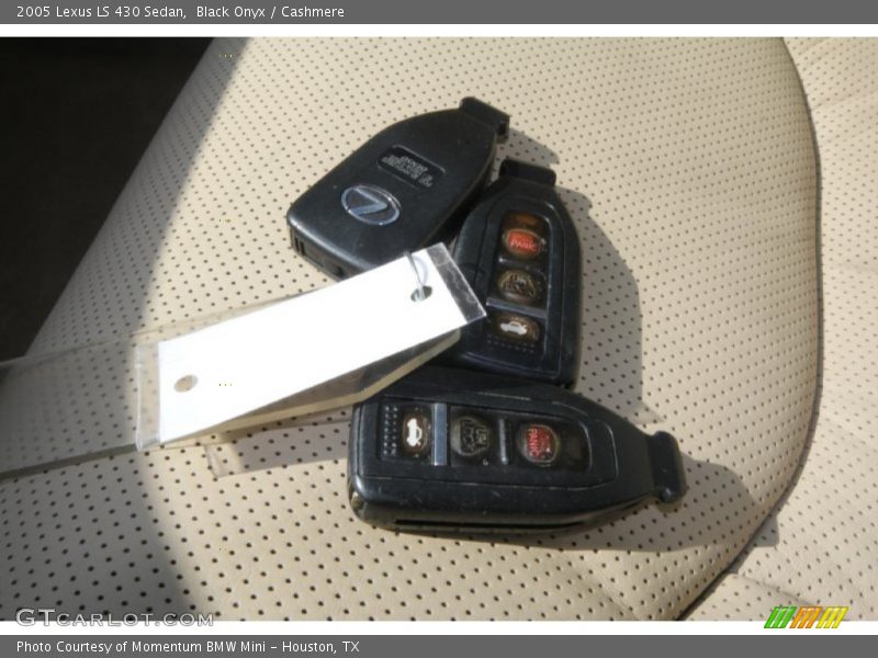 Black Onyx / Cashmere 2005 Lexus LS 430 Sedan