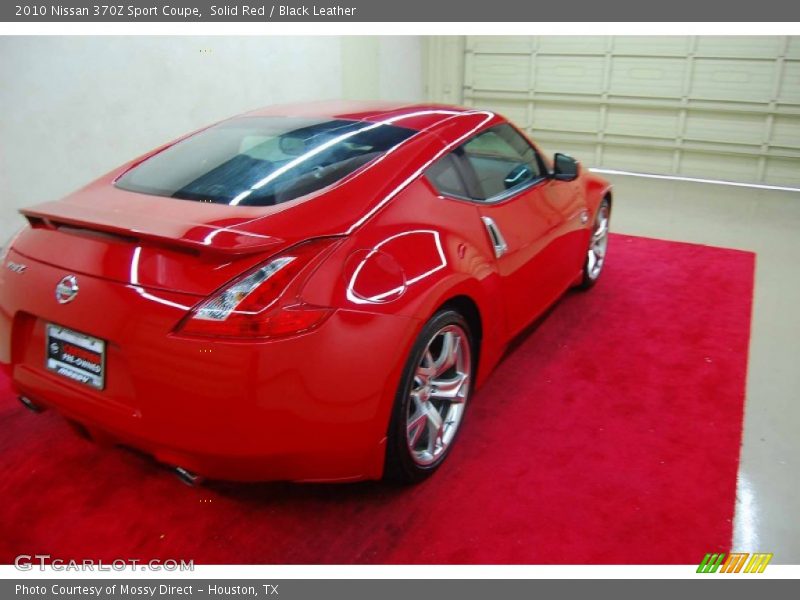 Solid Red / Black Leather 2010 Nissan 370Z Sport Coupe