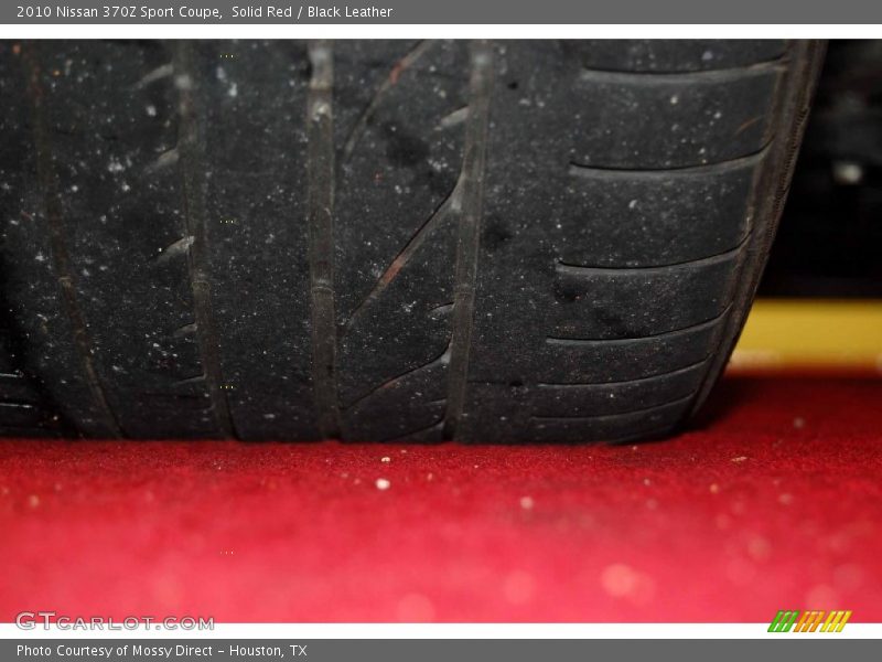 Solid Red / Black Leather 2010 Nissan 370Z Sport Coupe